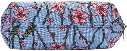 Vista 4 de Signare Bolsa de cosméticos para tapiz, bolsa de maquillaje para mujer con diseño floral Flor y tragar