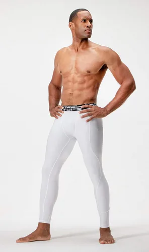 Vista 2 de DEVOPS Paquete de 2 leggings deportivos de compresión para hombre con bolsillosin bolsillo
