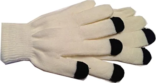Vista 5 de IT'S RIDIC! Guantes de invierno elásticos para pantalla táctilmensajes de texto con una textura suave. Solo lo suficientemente gruesos como