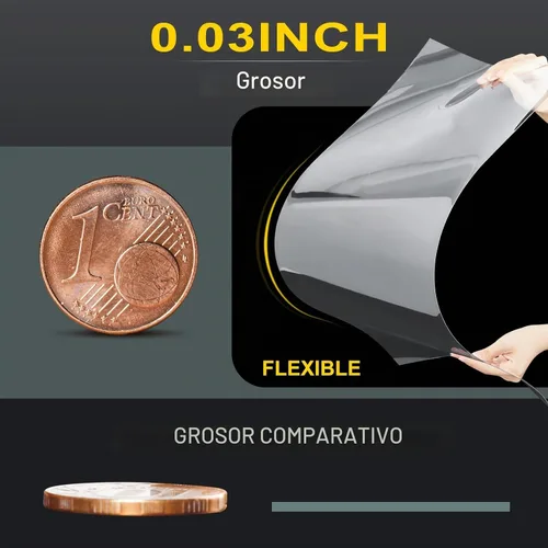 Vista 4 de Beeveer - Rollo de plástico transparente para manualidades