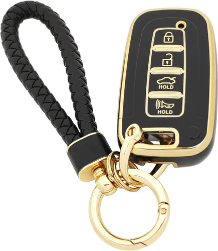 Vista 54 de Funda para Llavero de Coche Llavero Funda de Llave de TPU Suave Carcasa de Protección Portallaves Accesorios