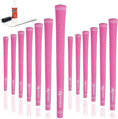 Vista 38 de Karma Puños de golf de terciopelo para hombres, mujeres, jóvenes Tamaño pequeño, estándar, mediano, grande y Jumbo 6 colores Elige un paquete