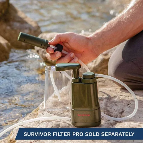 Vista 2 de Survivor Filter Kit de prefiltro extra PRO, compatible con Electric PRO X y Survivor Filter PRO
