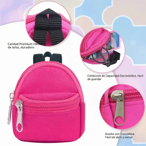 Vista 5 de Unicorn Element Juego de accesorios de mochila escolar de 6 piezas
