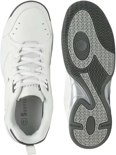 Vista 2 de Tenis de pickleball para hombres y mujeres, tenis deportivos de cancha con amortiguación superior y soporte de arco, perfectos para entrenamiento