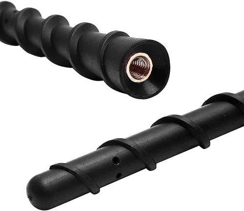 Vista 5 de Paquete de 2 antenas en espiral de 7 pulgadas para motocicletas Harley Davidson 1989-2026 Touring Electra Road Street Glide Trike Ultra Classic CVO