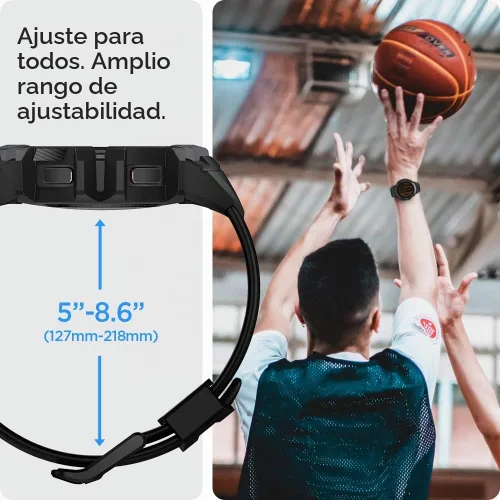 Vista 4 de Spigen Rugged Armor Pro para Galaxy Watch Band con funda TPU duradera
