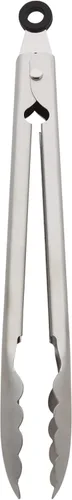 Vista 8 de KitchenAid Pinzas de acero inoxidable con punta de silicona, 12 pulgadas, Aqua Sky