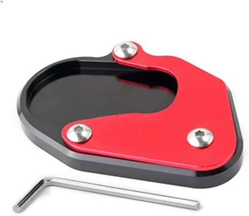 Vista 3 de Kickstand Enlarger Plate Motorcycle CNC Kickstand Foot Plate Side Stand Extension Pad Enlarge Extension For B&MW F750GS F850GS F750 F850 For GS F 1