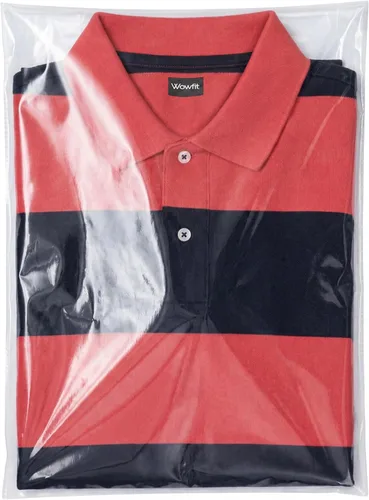 Vista 10 de Wowfit 100 bolsas de plástico transparente de celofán de 6 x 9 pulgadas, bolsas de celofán autoadhesivas resellables, ideales para fotos impresas