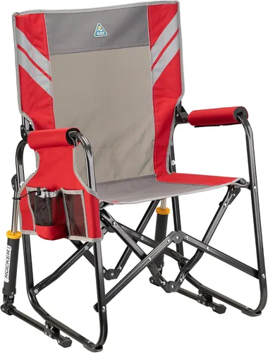 Vista 24 de GCI Outdoor Freestyle Rocker XL Silla de camping - Negro