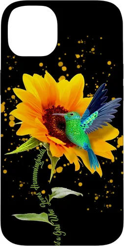 Vista 15 de Just a Girl who Love Hummingbirds Sunflower Bird Cute Flower Case for iPhone 17
