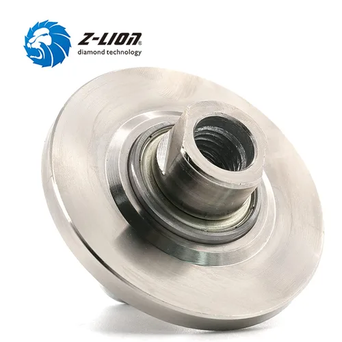 Vista 3 de Z-LION B20 3/4 "Diamond Hand Profile Wheel Router Bit Half Profiler Wheel para Granito Concrete Marble Edge con 5/8"-11 Rosca