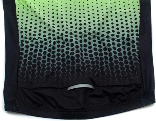 Vista 7 de Weimostar Camiseta de ciclismo de verano para hombre, ajuste cómodo, con 3 bolsillos traseros, absorbe la humedad, transpirable