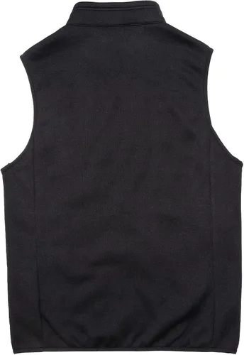 Vista 2 de Bonnroth - Chaleco de forro polar con cremallera completa para hombre, con cuello alto y bolsillo