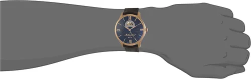 Vista 6 de Mathey-Tissot Reloj automático Edmond LE Open Heart MC1886PI para hombre, Moderno