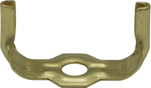 Vista 6 de Creative Hobbies® Kit de arpa de lámpara de 8 pulgadas, acabado dorado, arpa de peso regular, acabado premium y base de arpa para lámparas de mesa