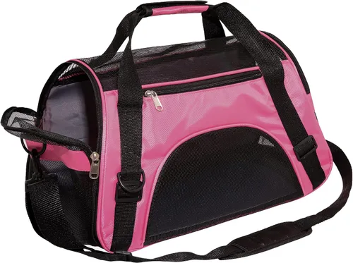 Vista 11 de MuchL Transportador de mascotas de lados suaves para gatos, transportador de perros para gatos pequeños y medianos, perros, cachorros, transportador