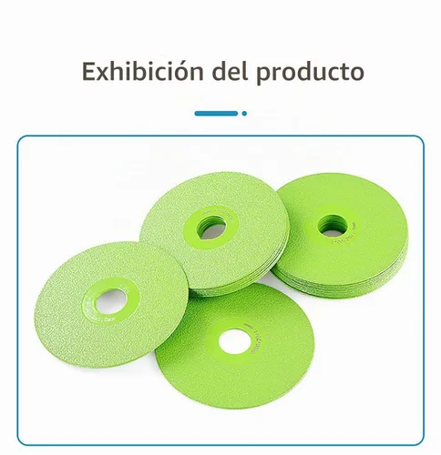 Vista 8 de Disco indestructible 5.0 - Hoja de molienda plana de placa de roca, baldosas de cerámica, recorte de borde de mármol, hoja de corte de pulido