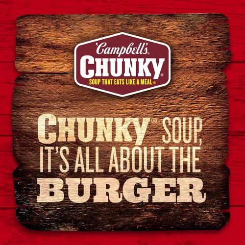 Vista 7 de Campbell's Chunky - Sopa de hamburguesa de solomillo con verduras campestres, lata de 18.8 onzas