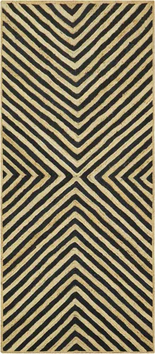Vista 24 de Natural Jute Collection - Alfombra rectangular de 2 x 3 pies, alfombra de yute trenzada a cuadros multicolor de 0.27 pulgadas de grosor, ideal