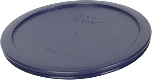 Vista 2 de Pyrex (2) 7200-PC 2-Cup Lawn Green, (2) 7201-PC 4-Cup Purple, (2) 7402-PC 6/7-Cup Blue Food Storage Tapas de repuesto – Fabricado en Estados Unidos