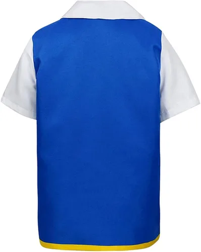 Vista 3 de Disfraz de entrenador de anime para adultos y niños sudadera con capucha para cosplay guantes y sombreros