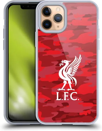 Vista 12 de Head Case Designs Funda de gel con licencia oficial del Liverpool Football Club Away Colourways Crest Camou [protección de grado militar] compatible