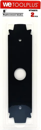 Vista 5 de WTA0075 - Cuchilla de repuesto reversible de acero endurecido de 8 pulgadas compatible con Ryobi AC04215 (paquete de 2)