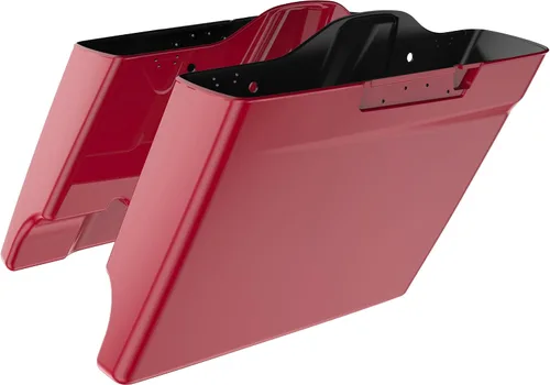 Vista 87 de Alforjas extendidas para Harley Touring Street Glide, Electra Glide, Road Glide 2014-2023 (whisky ámbar)
