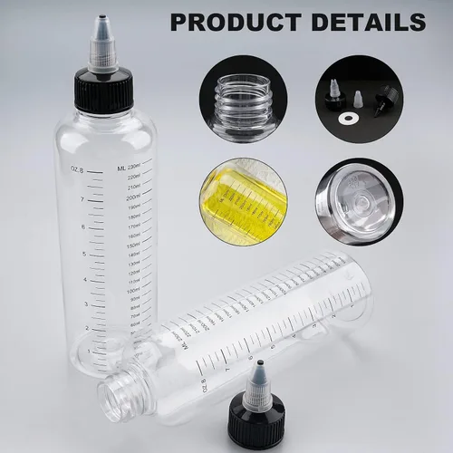 Vista 3 de Cosywell Botella aplicadora para el cabello de 8.5 onzas, paquete de 2