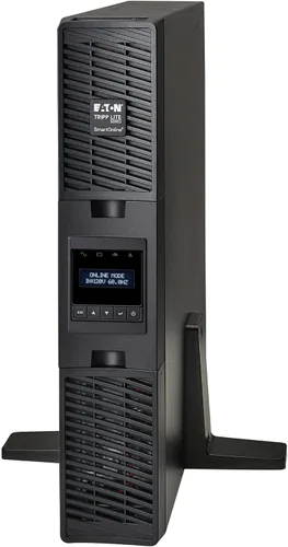 Vista 2 de Eaton Tripp Lite SU750RTXLCD2U UPS SmartOnline de 750VA de doble conversión 675W Onda sinusoidal pura, montaje en rack de 2U, en línea, 8