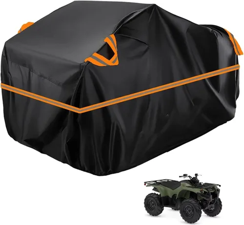 Vista 88 de Cubierta para ATV impermeable compatible con Arctic Cat H1 EFI TRV Cruiser 4x4 2011, cubierta de 210D para vehículos de 4 ruedas, cubierta para quad
