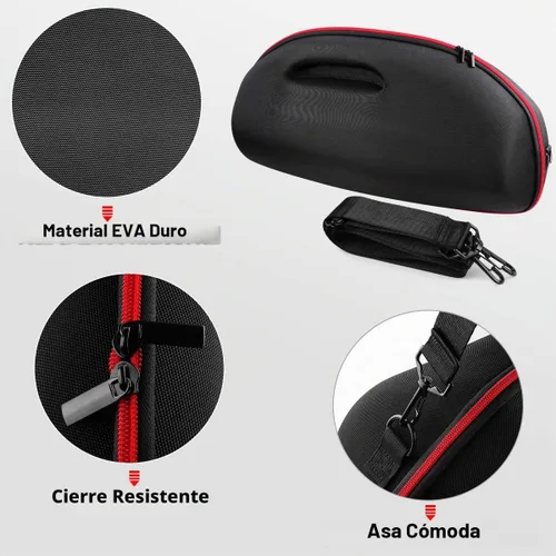 Vista 3 de COMECASE Estuche rígido de viaje para JBL Boombox 3/2 - Potente altavoz Bluetooth Boombox impermeable (solo caja)