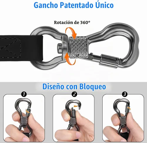 Vista 3 de XiaZ Correa larga impermeable para perros, correa larga de entrenamiento para perros grandes, medianos y pequeños, al aire libre, caminar, jugar