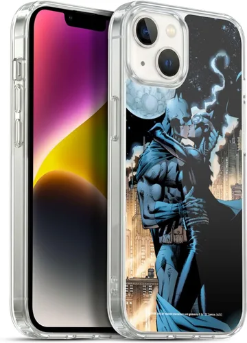 Vista 176 de Head Case Designs Funda de gel Hush con licencia oficial de Batman DC Comics #608 (protección de grado militar) compatible con Apple iPhone 7