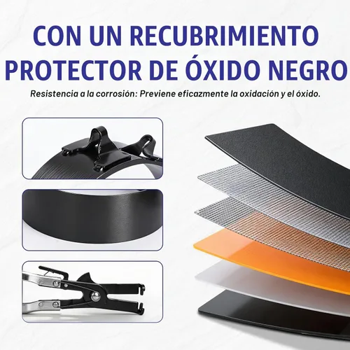 Vista 6 de MR CARTOOL Herramienta de compresor de anillo de pistón, juego de compresor de anillo de pistón del motor con 6 anillos de pistón