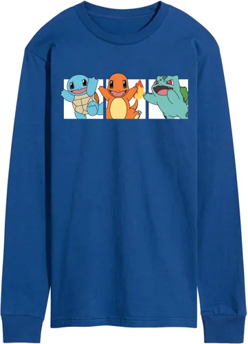 Vista 9 de HYBRID APPAREL - Team Pokémon - Camiseta de manga larga para hombre