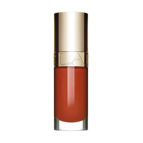 Vista 29 de Clarins Lip Comfort Oil Aceite labial hidratante, nutritivo y humectante Acabado ligero, alto brillo Calma, conforta y protege los labios