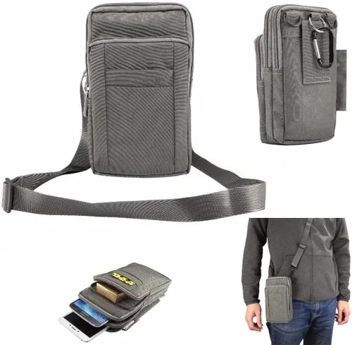 Vista 16 de Bolsa universal para teléfono celular, riñonera multiusos, para la cintura, para deportes al aire libre, funda para llevar teléfonos móviles