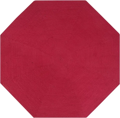 Vista 43 de La colección Better Trends Alpine Braid es una alfombra reversible para interiores duradera y resistente a las manchas 100% polipropileno
