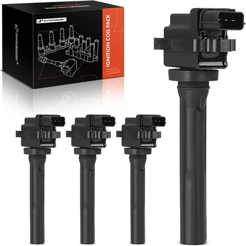 Vista 11 de A-Premium Paquete de bobinas de encendido del motor compatible
