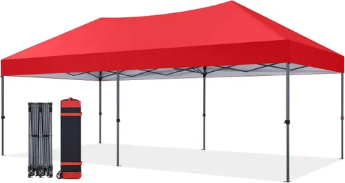 Vista 34 de COOSHADE - Tienda de campaña fácil de montar 8x8 pies (azul marino)