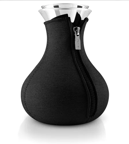 Vista 2 de EVA SOLO Tetera 34oz Vidrio de borosilicato sin goteo con cubierta aislante de neopreno Diseño, funcionalidad y calidad daneses Negro