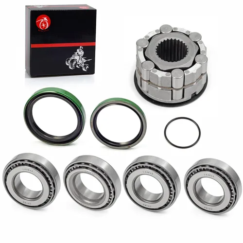 Vista 3 de Rueda delantera Buje Embrague, rodamientos y sellos Placa de armadura para Polaris Sportsman Scrambler Magnum Big Boss Xpedition Xplorer 500 400 425