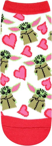Vista 5 de STAR WARS Baby Yoda Cutest in the Galaxy JuniorsWomens 5 Pack Ankle Socks