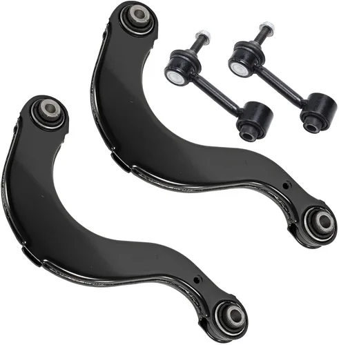 Vista 208 de Detroit Axle - Barras estabilizadoras de brazos de control delanteros 4WD para Ford 2005-2008 F-150 Lincoln Mark LT, 2 brazos de control superiores