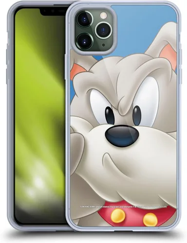 Vista 43 de Head Case Designs Funda de gel de cara completa con licencia oficial de Tom y Jerry Jerry [protección de grado militar] compatible con Apple iPhone