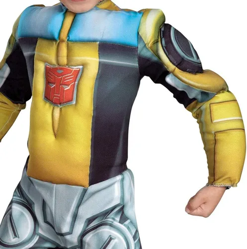 Vista 4 de Disfraz de robot de rescate BumbleBee para niños de Disguise., L