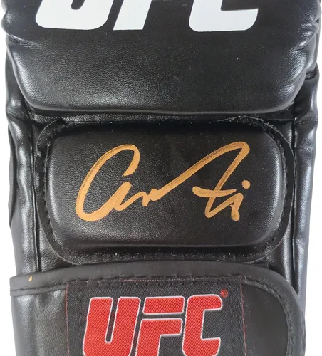 Vista 2 de Anthony Smith Guante de luchadores de MMA autografiado Beckett Auténtico COA jugado para coleccionistas de recuerdos firmados por UFC